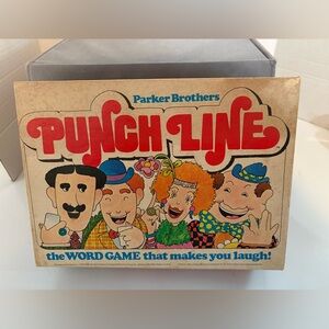 Punch Line Word Game Vintage 1978 Parker Brothers